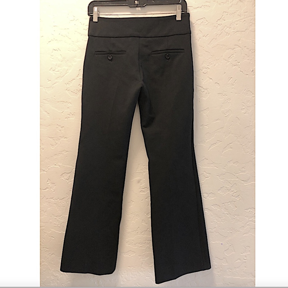 GUCCI GUCCI BLACK PLEAT-FRONT FLARED TROUSERS - Picture 6 of 16